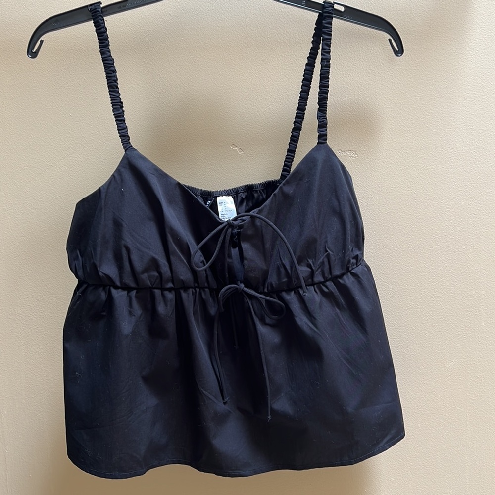 NEW H&M Tie Detail Camisole Top